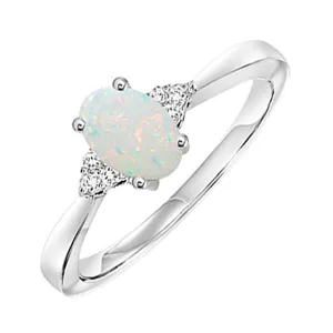 10KT Pink Gold & Diamond Fashion Ring -1/10 ctw
