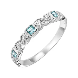 10KT White Gold Sparkle Fashion Ring