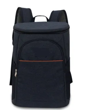 20L Insulated Backpack With Padded Outer Oxford Cloth & 4 Pockets