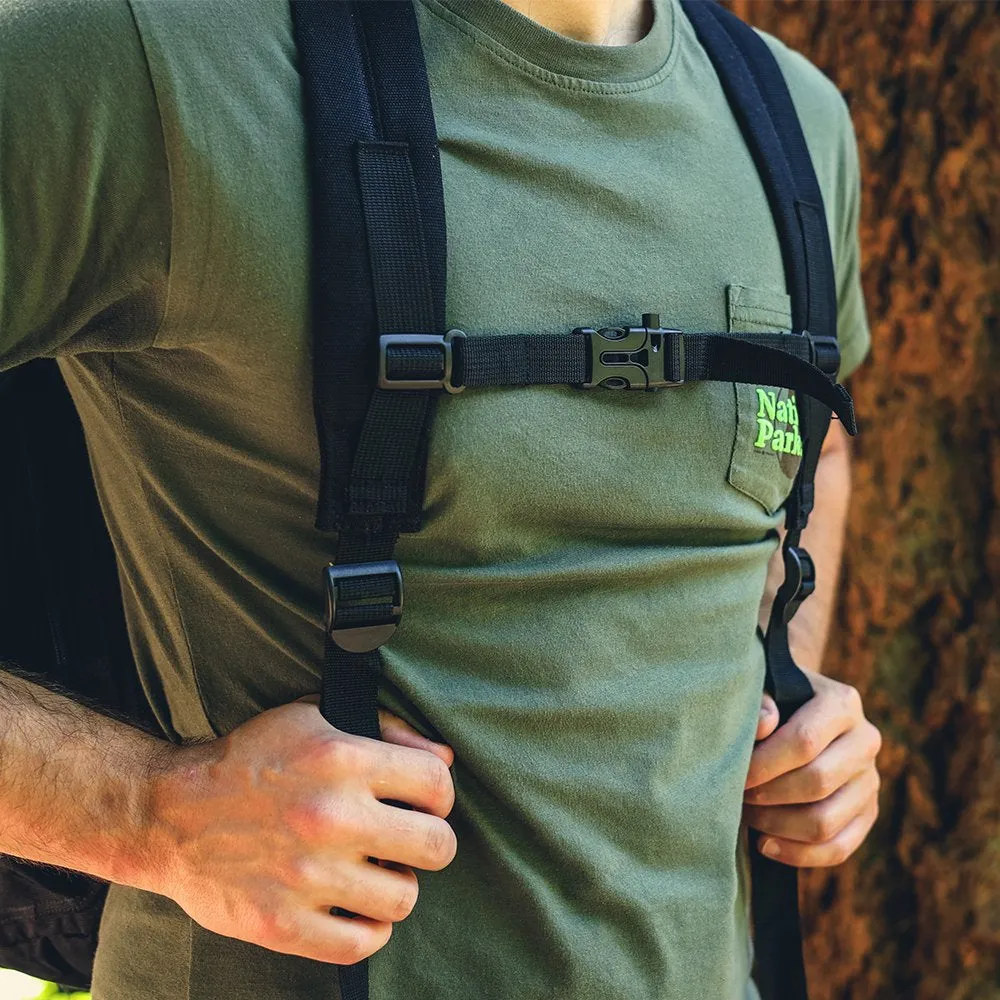 30L Heavy Stitch Gold Panning Backpack Camping Gear Canvas Rucksack (3 Colors)
