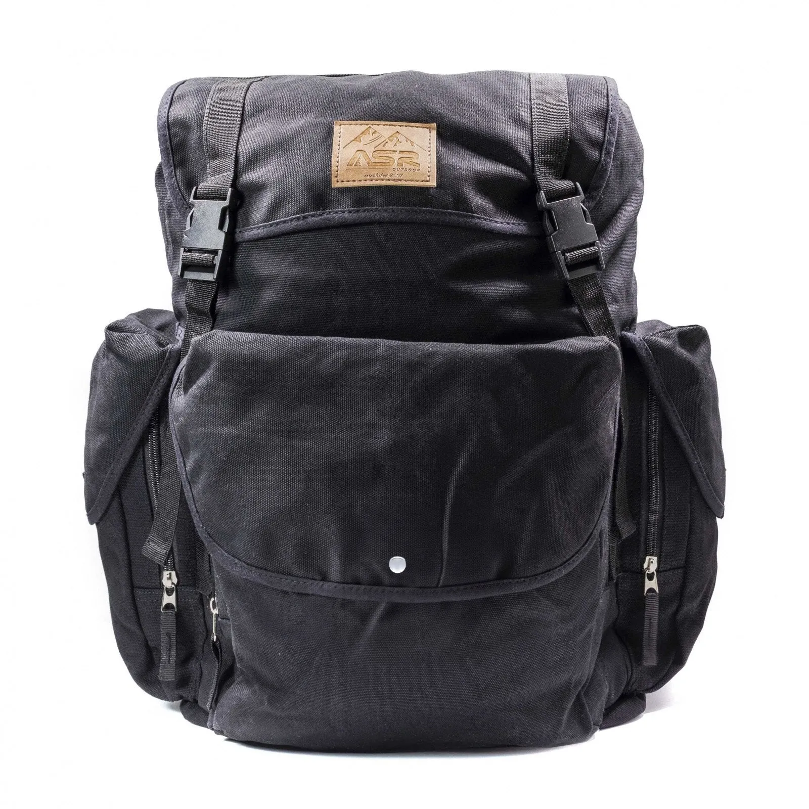 30L Heavy Stitch Gold Panning Backpack Camping Gear Canvas Rucksack (3 Colors)