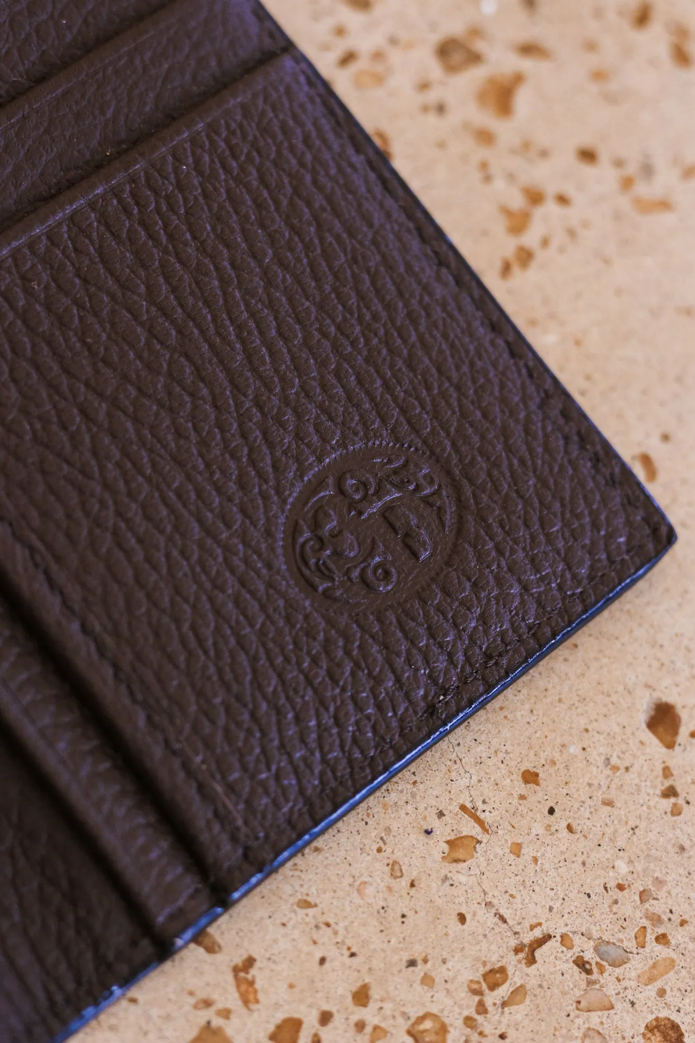 3D Southwest Lacing Brown Rodeo Wallet
