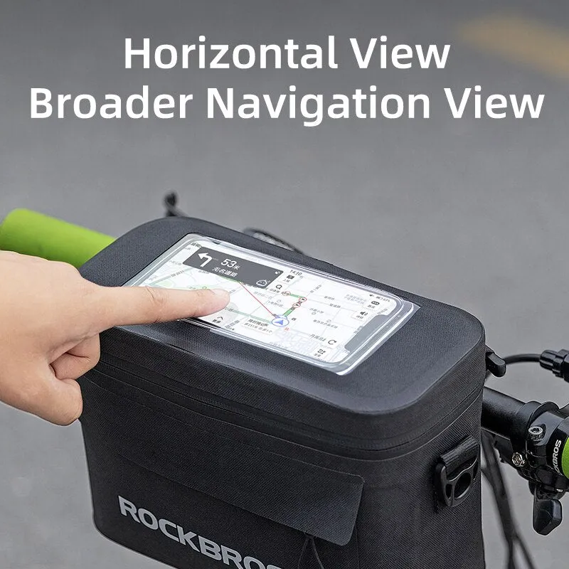 4.5L Bike Bag Multi-purpose Portable Bicycle Touch screen 6.0" Phone Handlebar Camera Shoulder Bags