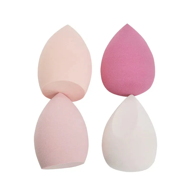 4pcs/bag Fashion Makeup Blender Puff Sponge Set for Flawless Beauty