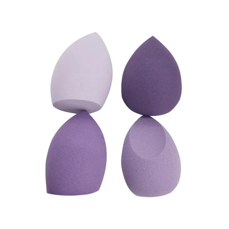 4pcs/bag Fashion Makeup Blender Puff Sponge Set for Flawless Beauty