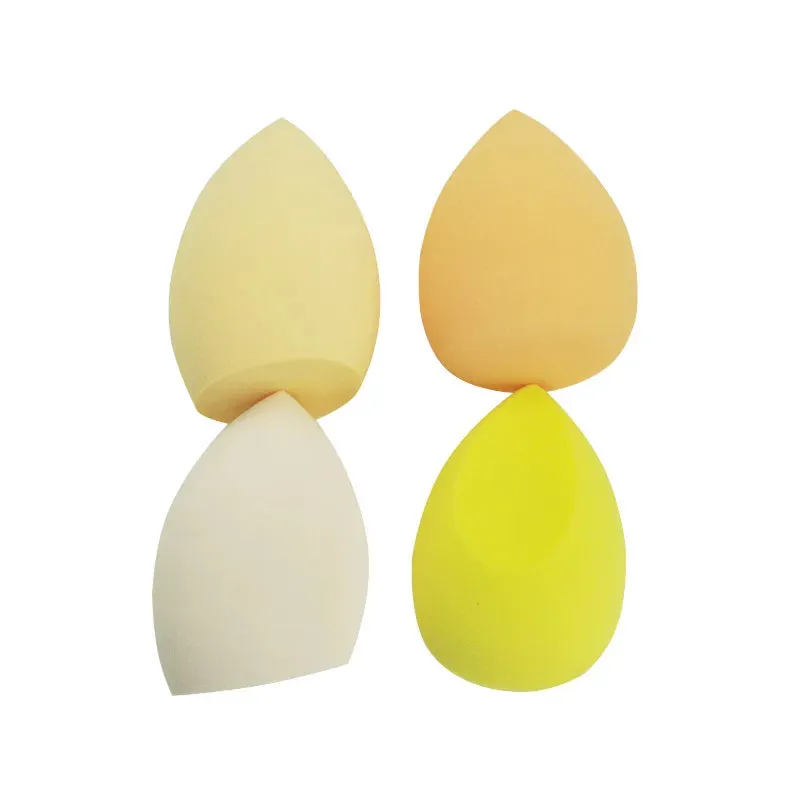 4pcs/bag Fashion Makeup Blender Puff Sponge Set for Flawless Beauty