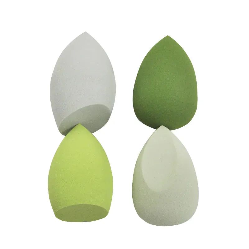 4pcs/bag Fashion Makeup Blender Puff Sponge Set for Flawless Beauty