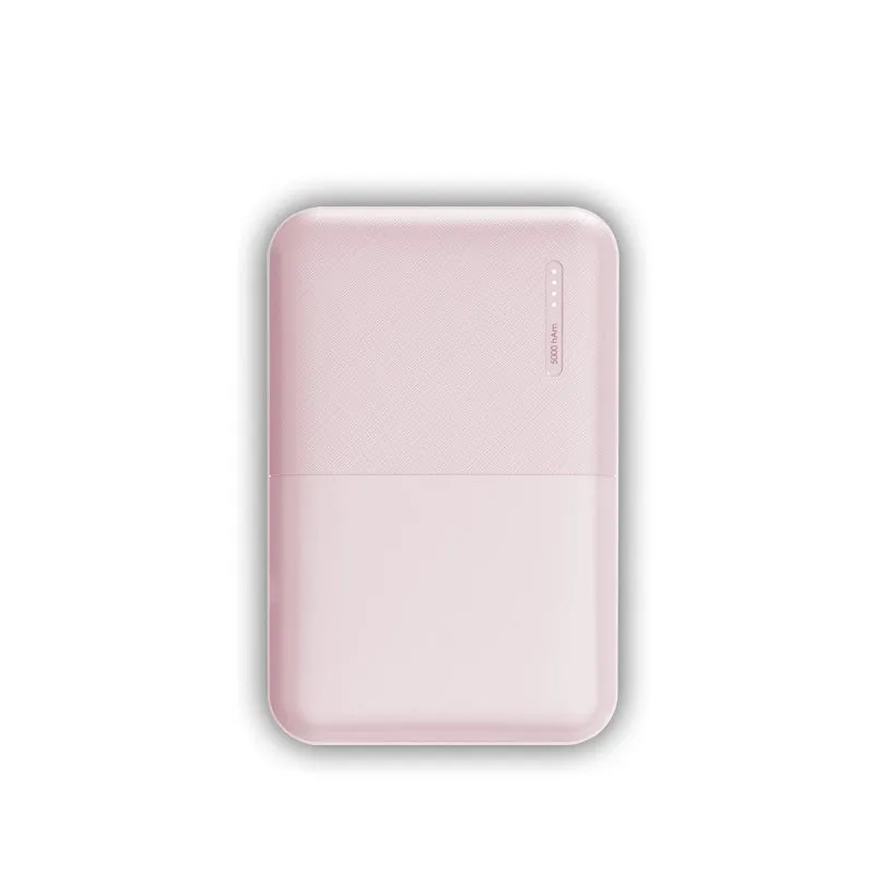 5000mAh Power Bank  Model: SCCDB-220616-1(Pink)