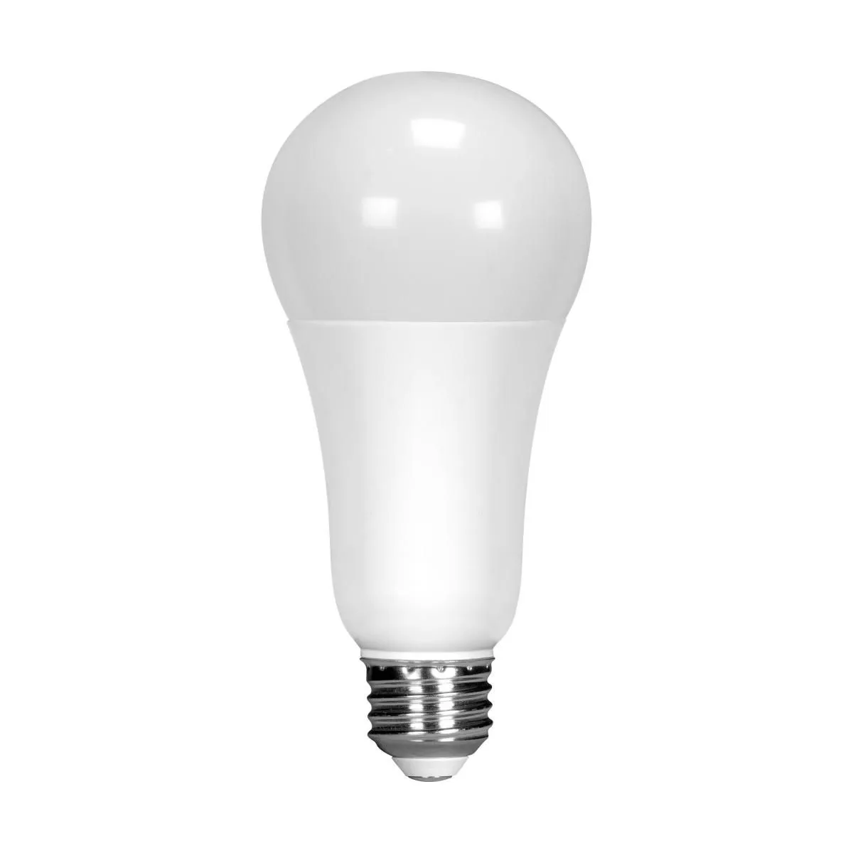 A19 LED Bulb, 100W Equivalent, 17 Watt, 1600 Lumens, 4000K, E26 Medium Base, Frosted Finish