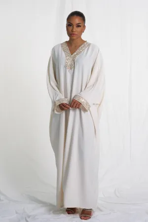 Abaya With Golden Details