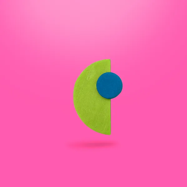 Abstract Pair- Geo Circles Earring