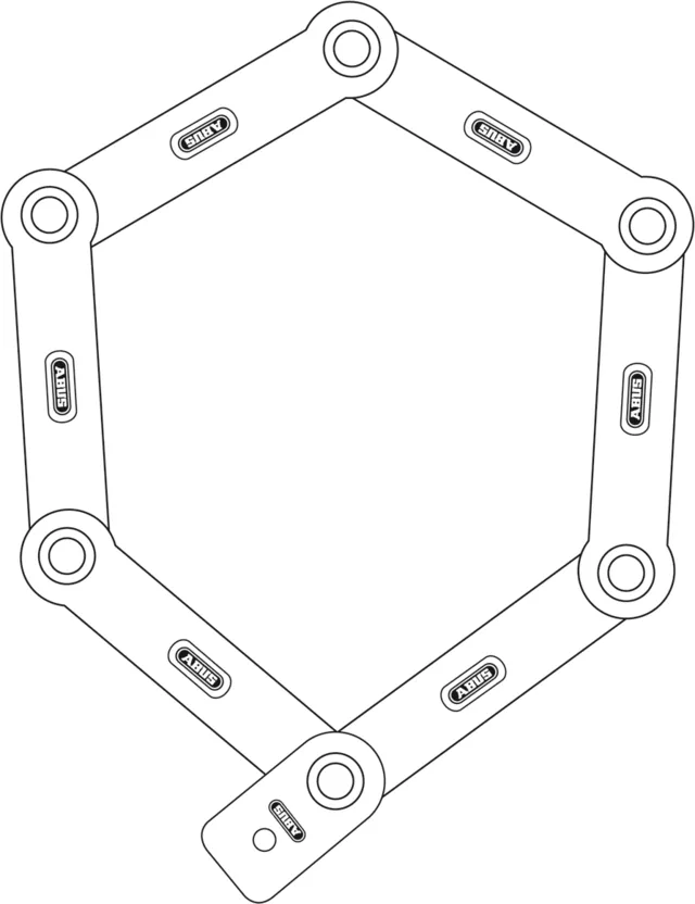 Abus Bordo Granit™ 6500K 120cm Lock
