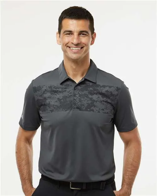 Adidas Camo Chest Print Polo A585