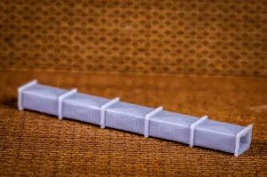 Air conditioner duct 5 section 60L 8w 6h - HO Scale
