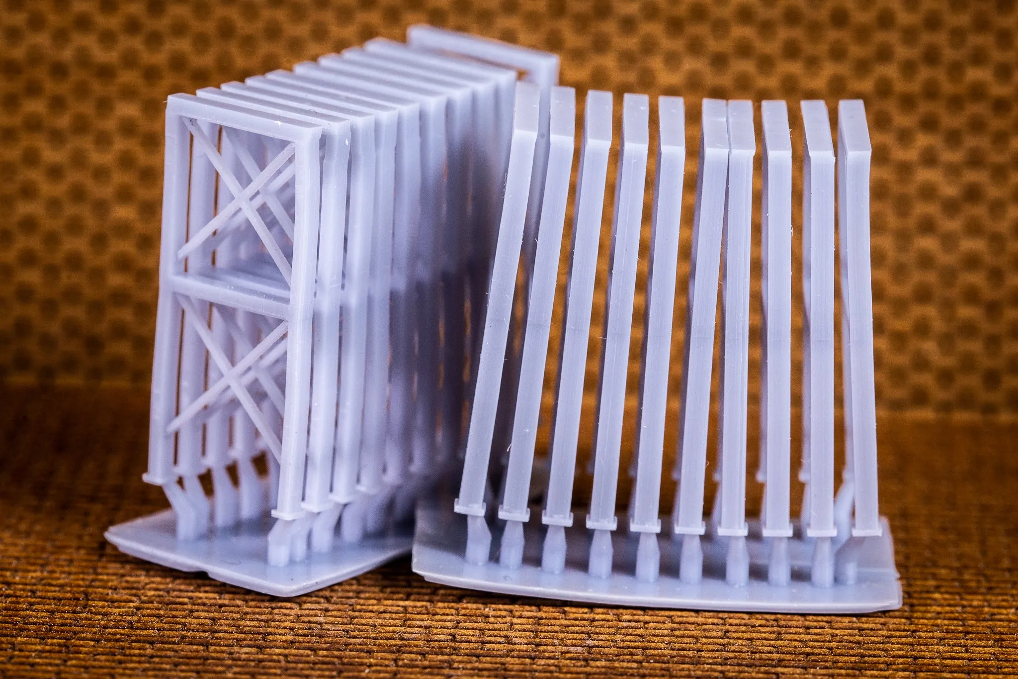 Air conditioner ducting leg 12w 26.4h - HO Scale