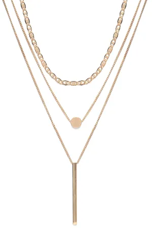 All In The Details Necklace - Gold
