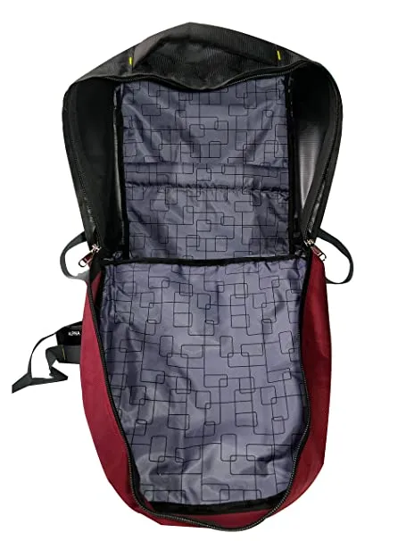 Alpha Nemesis 75 Ltrs Black Magenta Rucksack (OutAchiever)