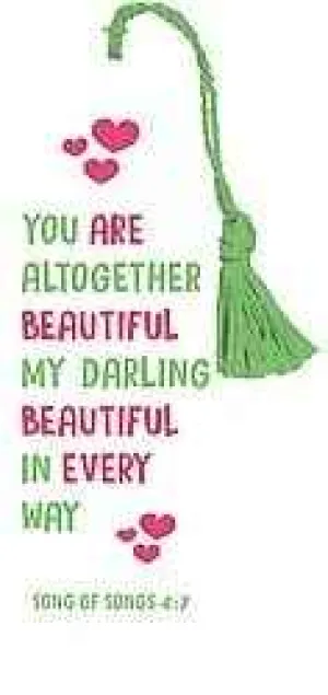 ALTOGETHER BEAUTIFUL BOOKMARK