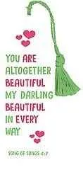 ALTOGETHER BEAUTIFUL BOOKMARK