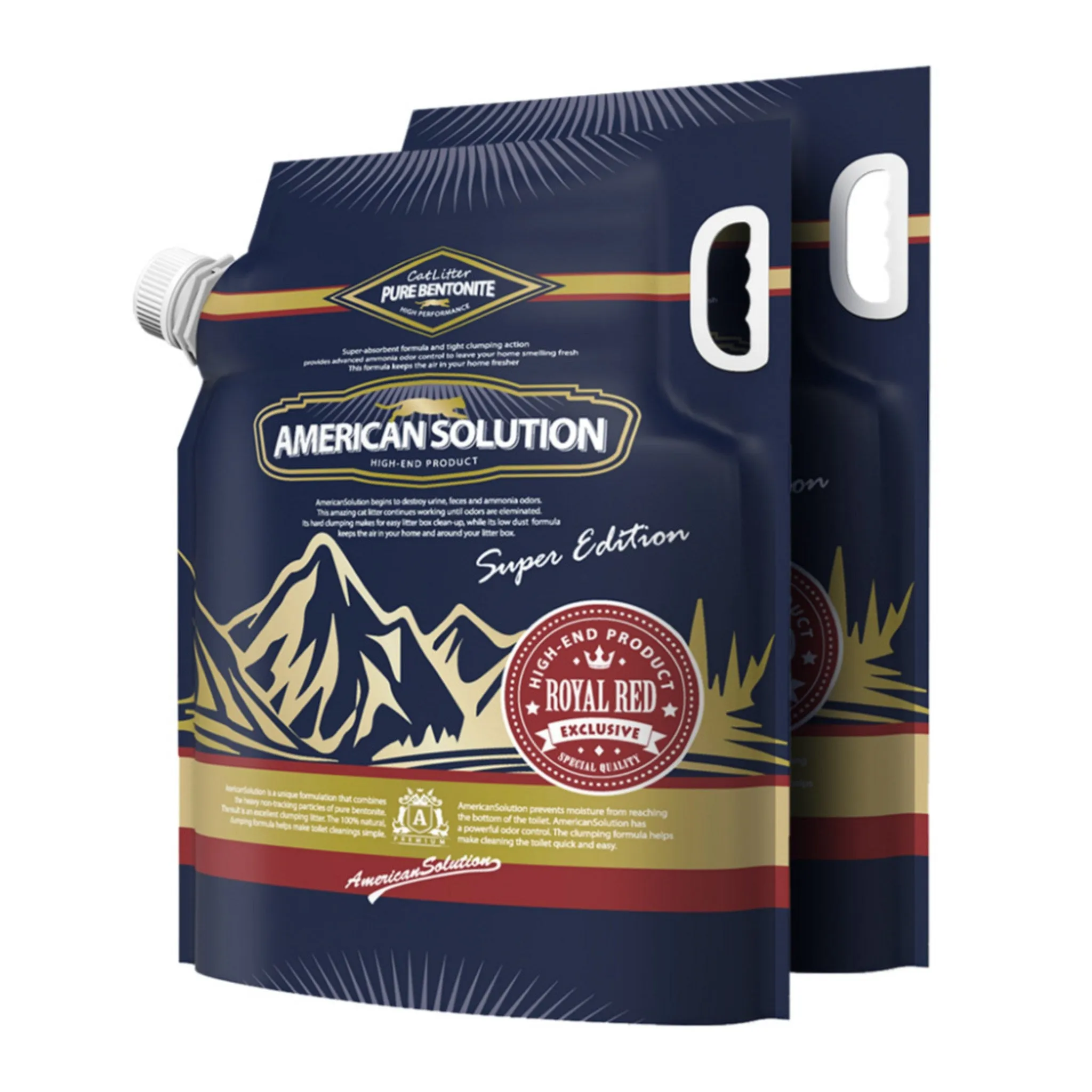 American Solutions Royal Red Cat Litter, 9.07kg, Elegant Scent, 2 Pack - 🏆 #65 - Pet Supplies - Best of December
