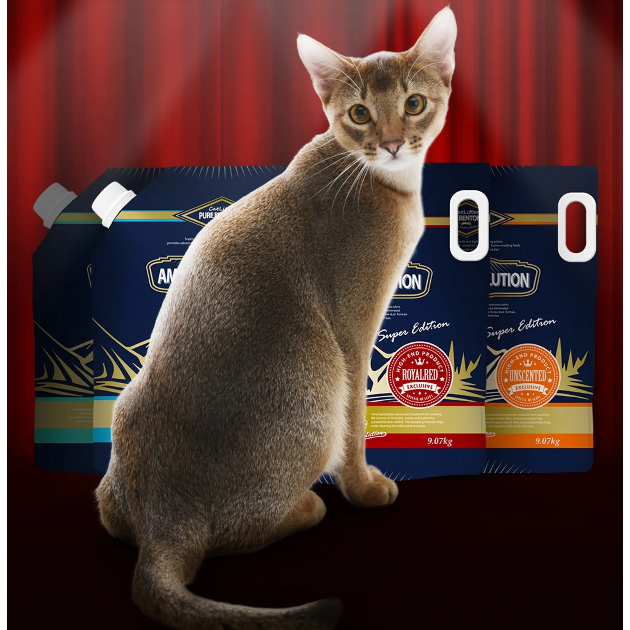 American Solutions Royal Red Cat Litter, 9.07kg, Elegant Scent, 2 Pack - 🏆 #65 - Pet Supplies - Best of December
