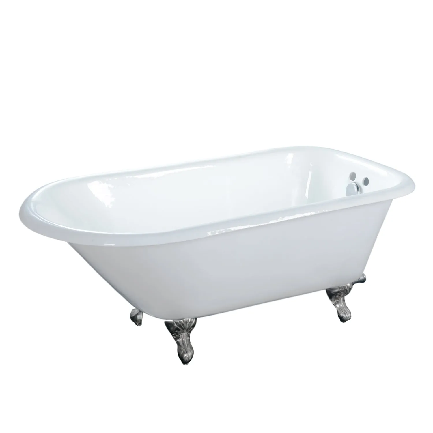 Antonio 55" Cast Iron Roll Top Tub