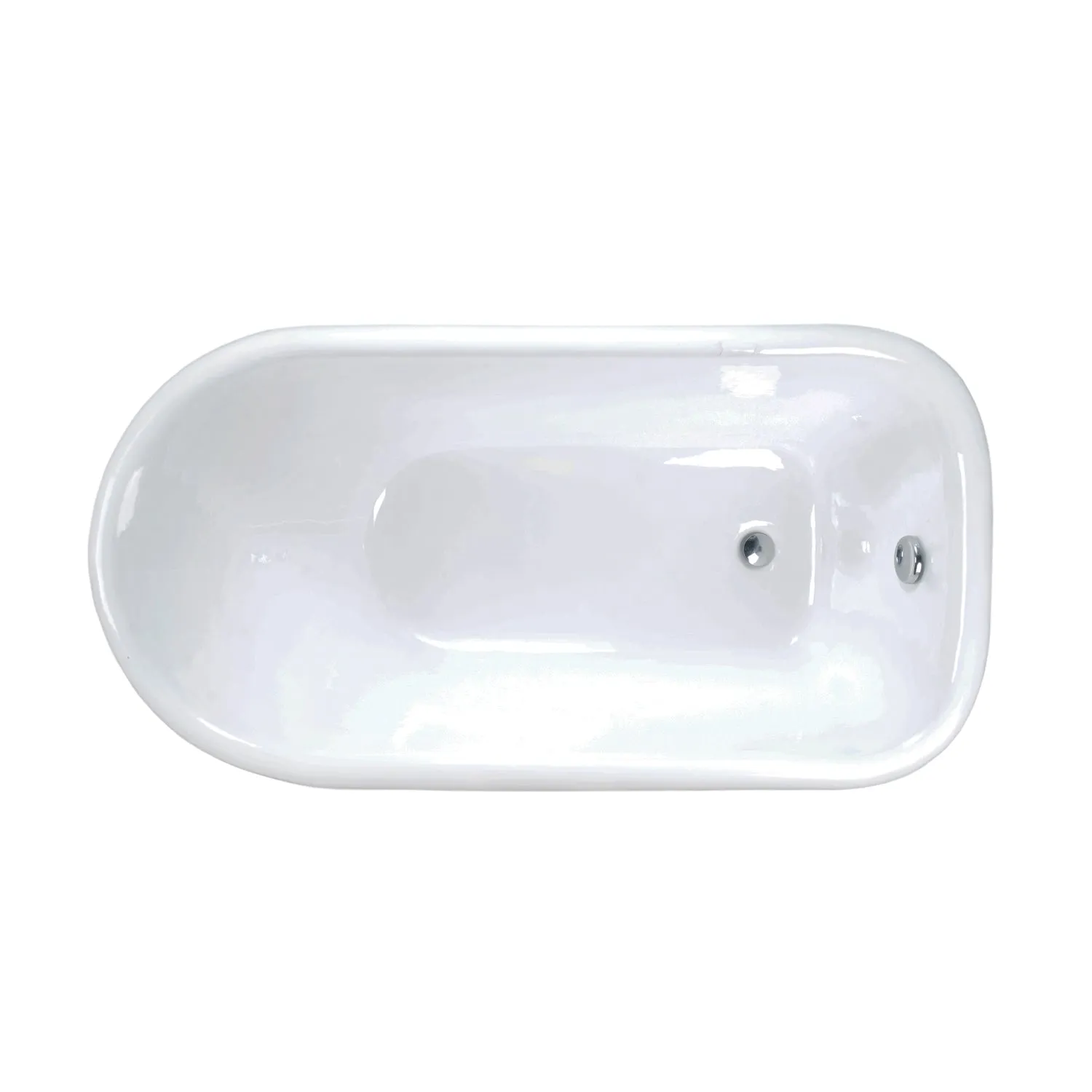 Antonio 55" Cast Iron Roll Top Tub
