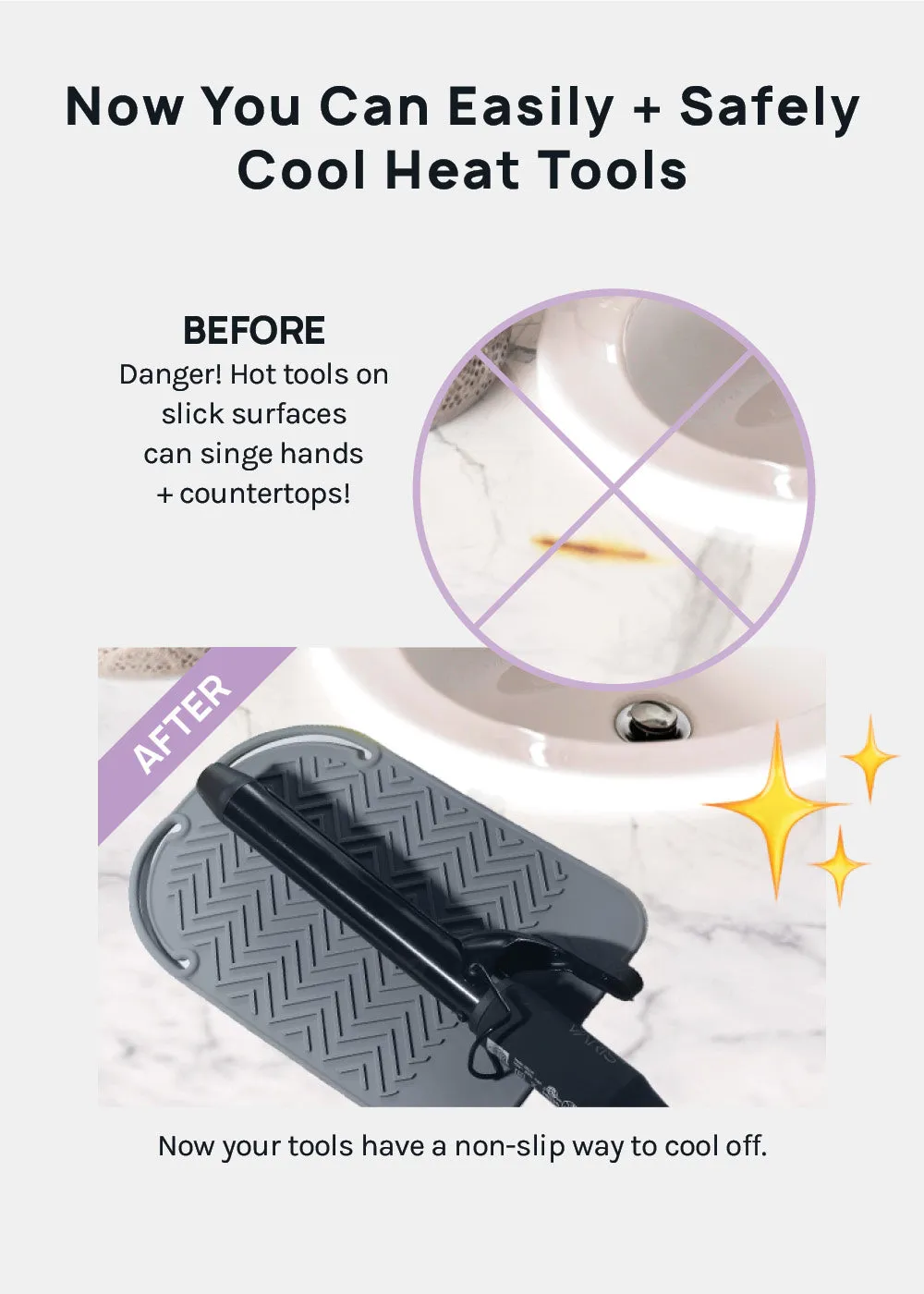 AOA Heat Resistant Hair Tool Mat