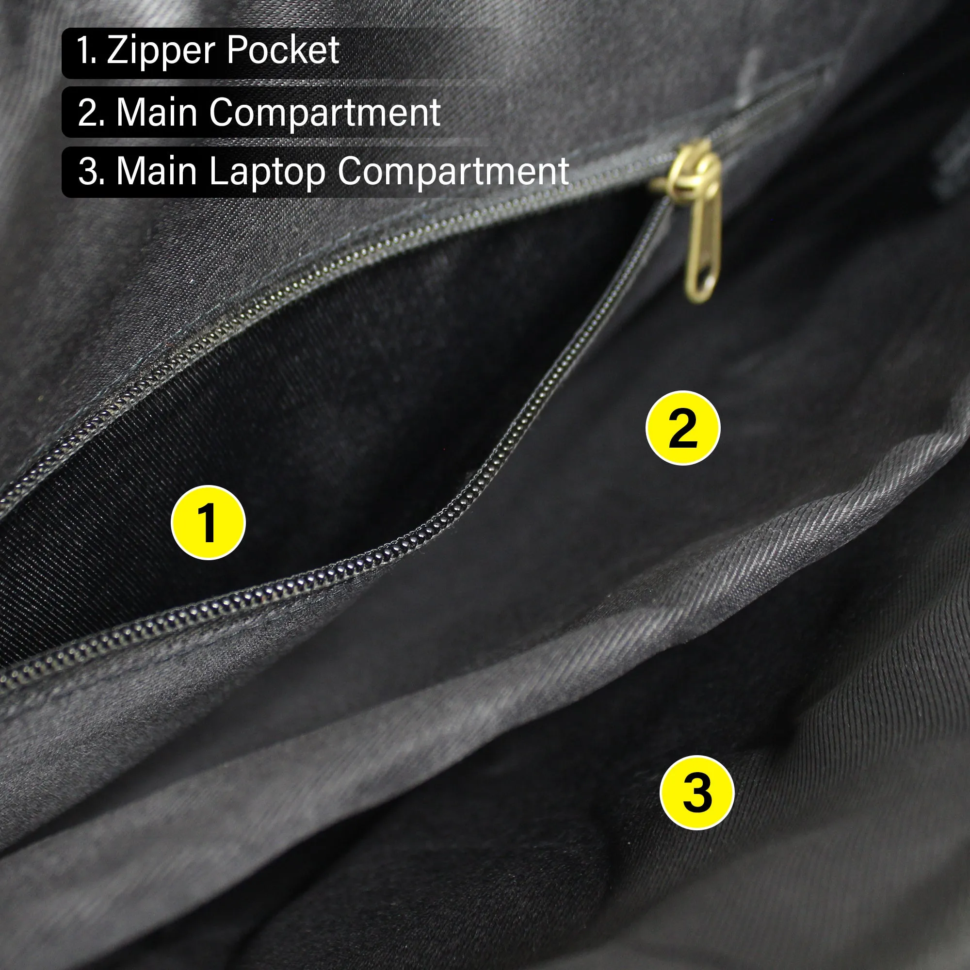 Aristo Laptop Bag - Black   Blue