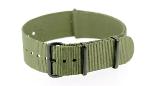 Army Green G10 Military Nylon Strap (PVD)