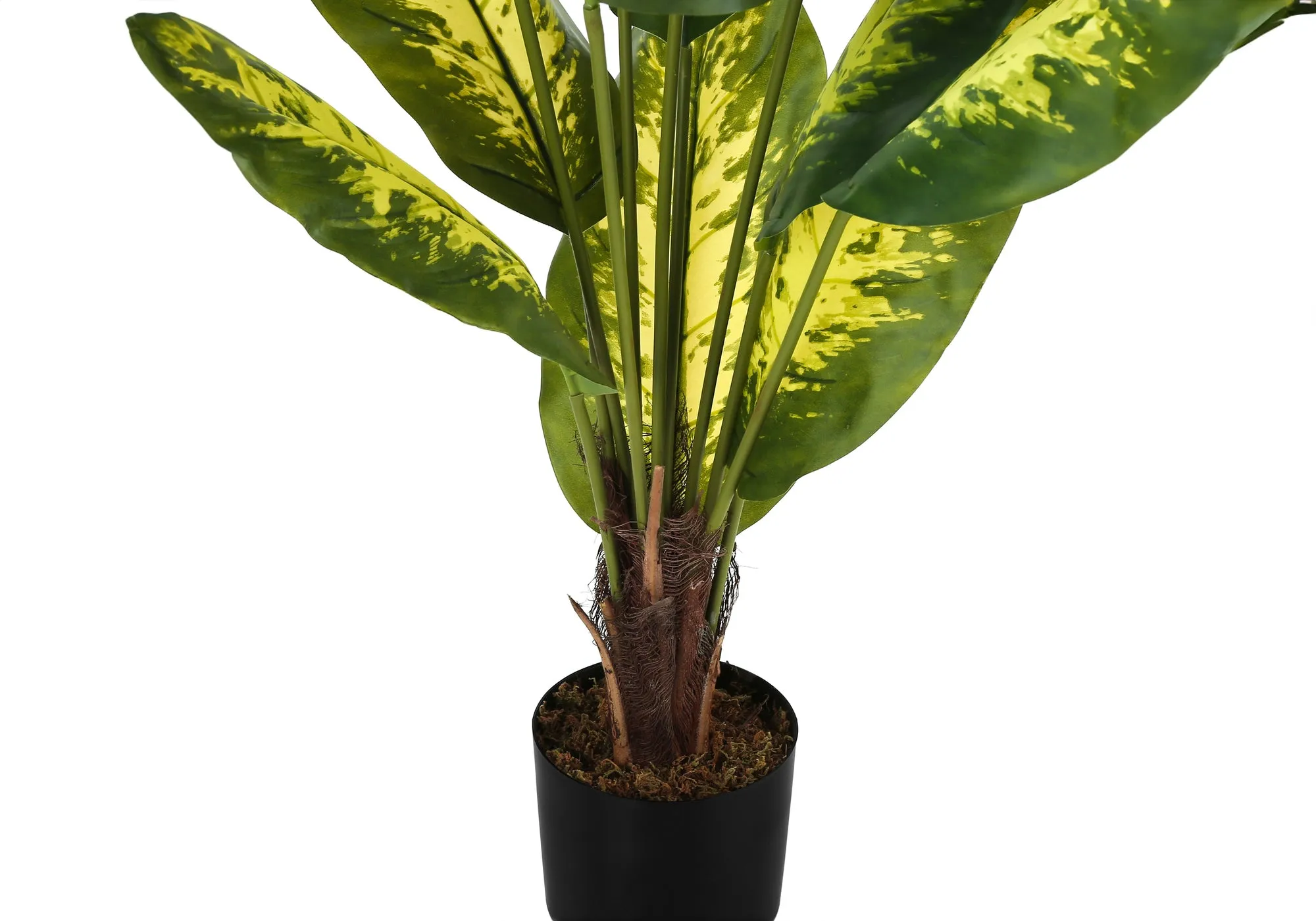 Artificial Plant, 47" Tall, Evergreen Tree, Indoor, Faux, Fake, Floor, Greenery, Potted, Real Touch, Decorative, Green Leaves, Black Pot