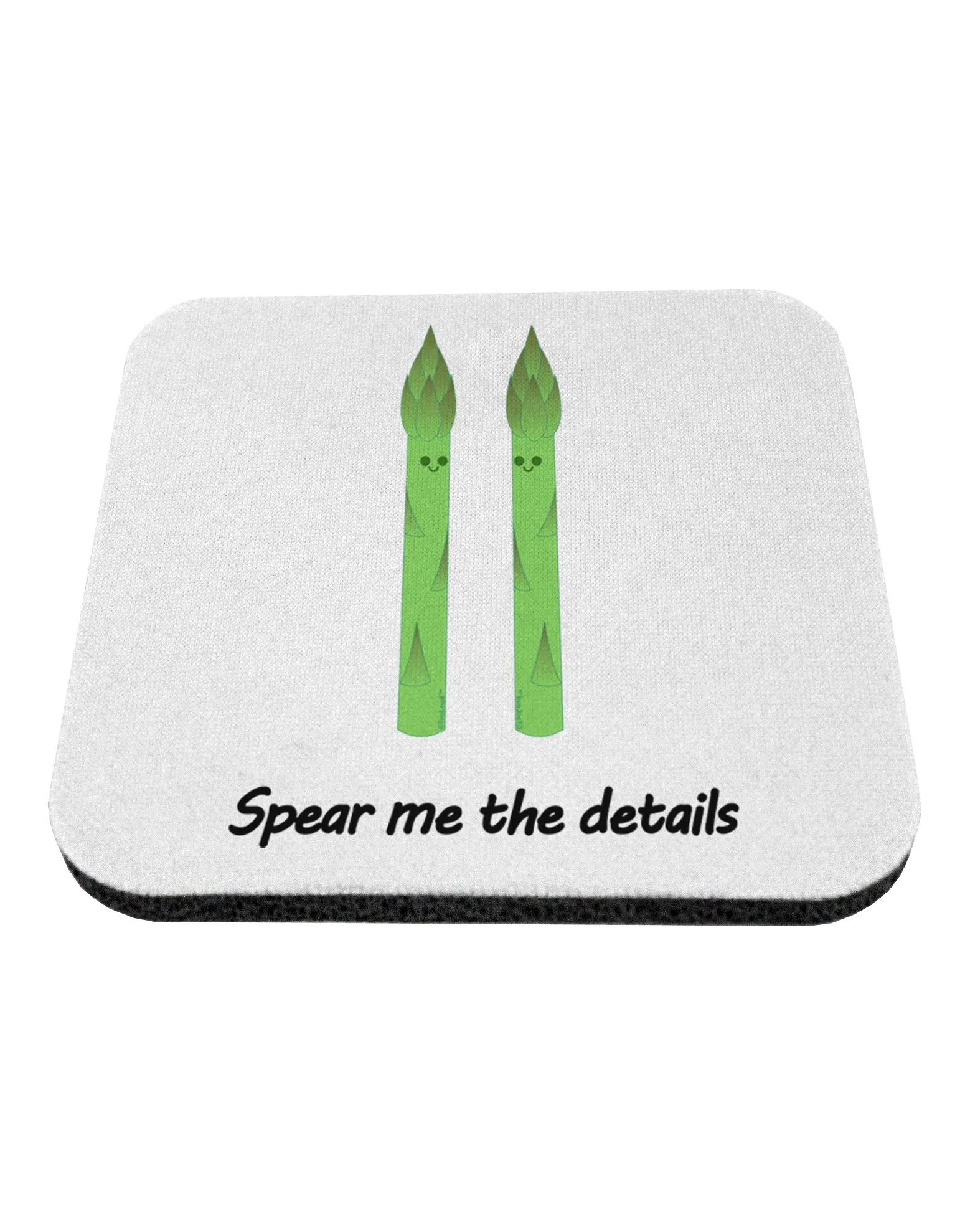 Asparagus - Spear Me the Details Coaster