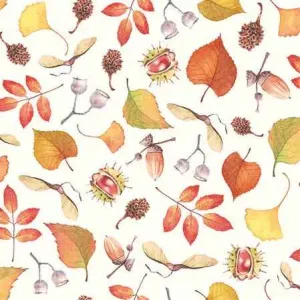 AUTUMN DETAILS Beverage Napkin