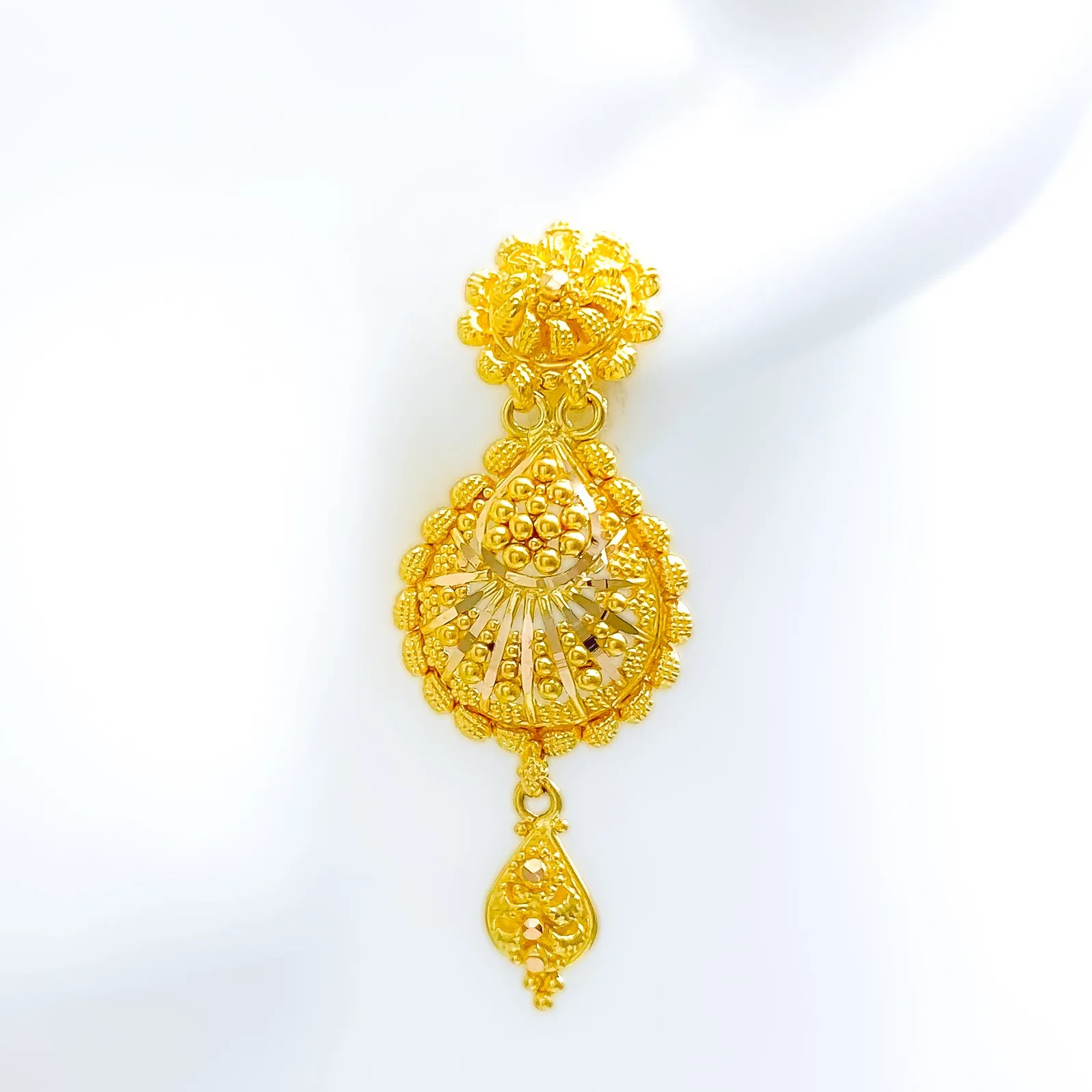 Beautiful Beaded Tassel Earrings