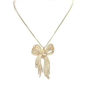 Beautiful Bow Necklace