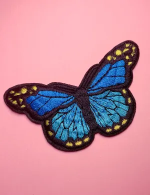 BEAUTIFUL BUTTERFLY PATCH - BLUE