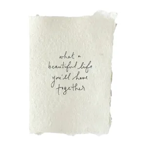 Beautiful Life Card