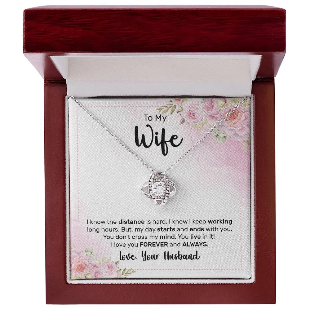 Beautiful  Love Knot Necklace