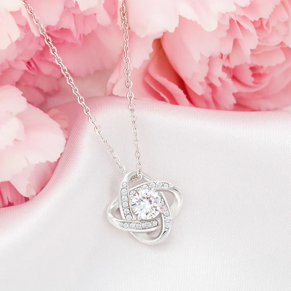 Beautiful  Love Knot Necklace