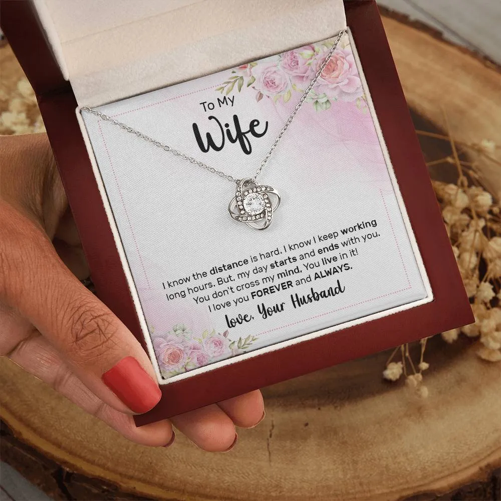 Beautiful  Love Knot Necklace