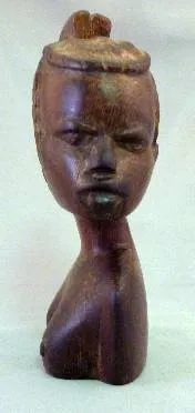 Beautiful Nigerian Woman Statue