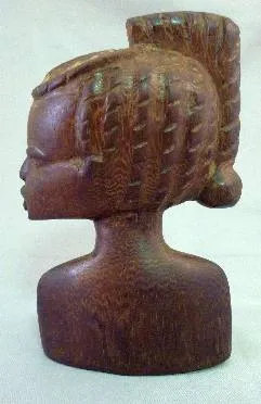 Beautiful Nigerian Woman Statue