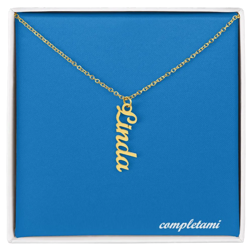 Beautiful Vertical Name Necklace