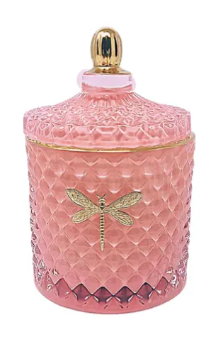 Bella Candle-Blush & Gold