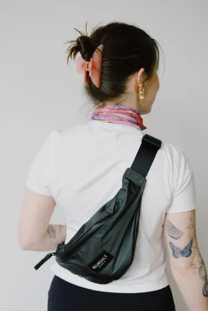 belt bag - net bag - wakame green