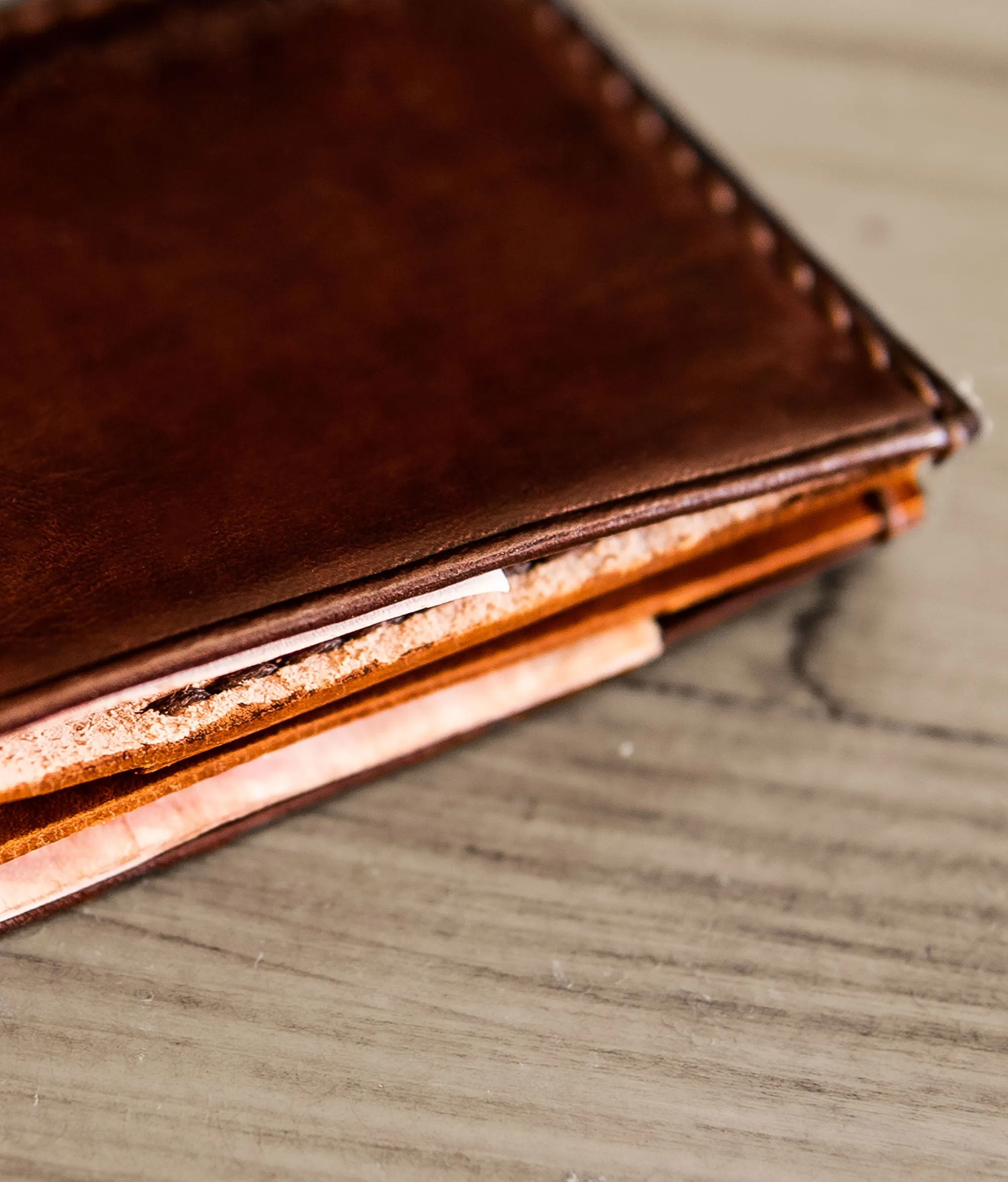 Best Minimalist Wallet for Men, Slim Leather