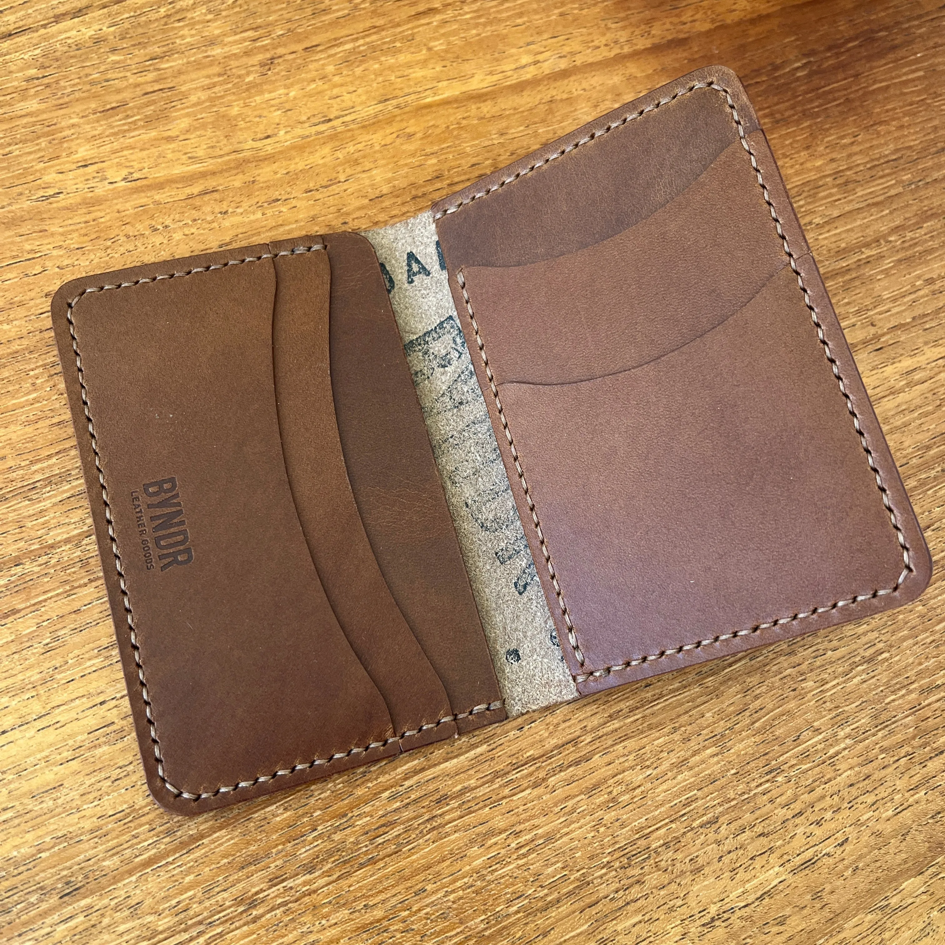 BI-FOLD - BROWN PUEBLO   BROWN