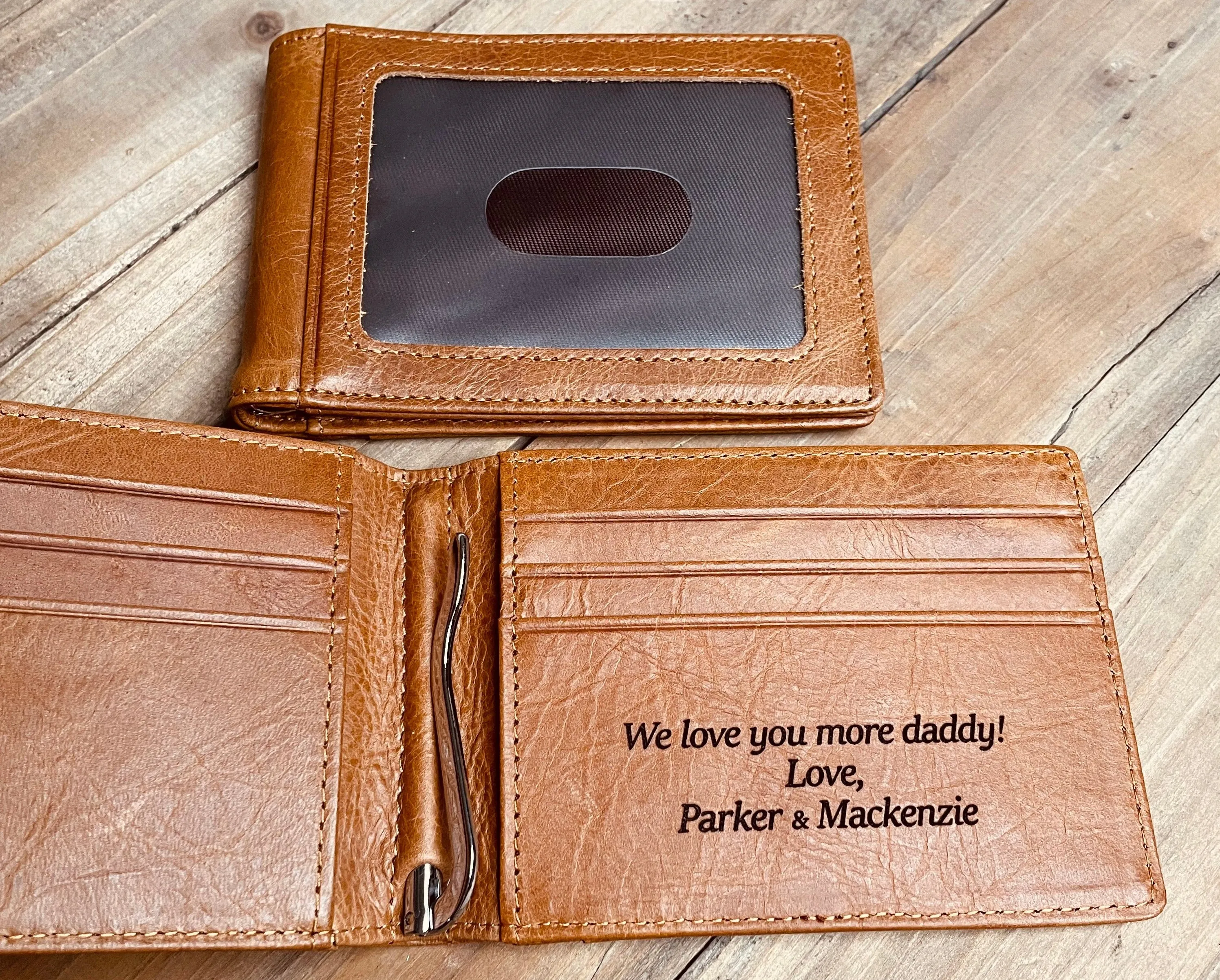 Bi Fold Men Wallet RFID blocking