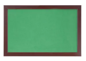 Bi-Office Earth-It Green Felt Noticeboard Cherry Wood Frame 600x900mm - FB0744653