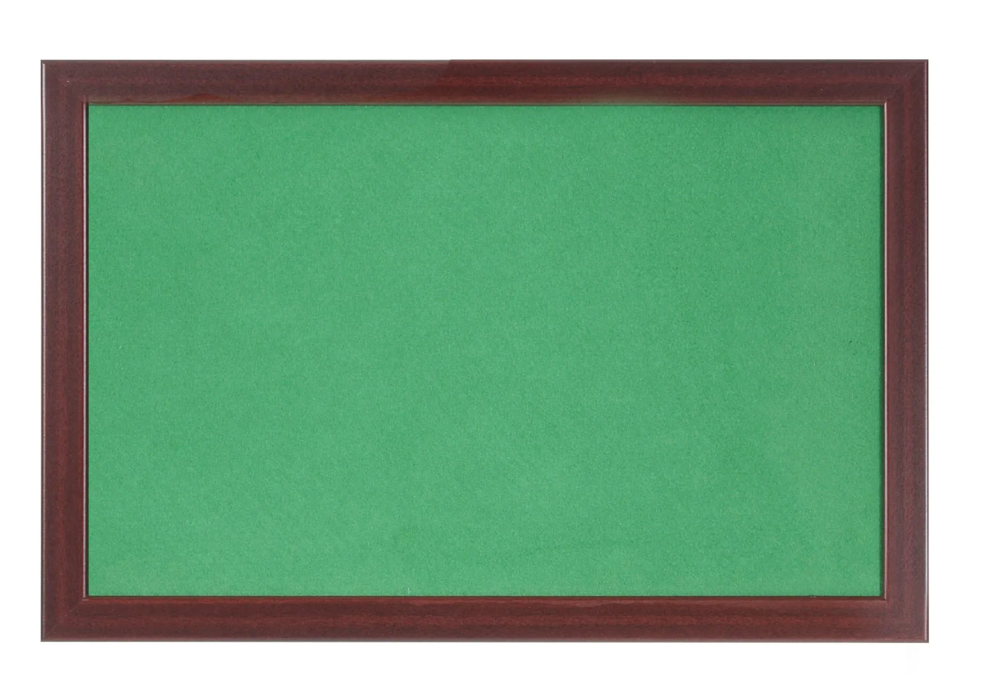 Bi-Office Earth-It Green Felt Noticeboard Cherry Wood Frame 600x900mm - FB0744653